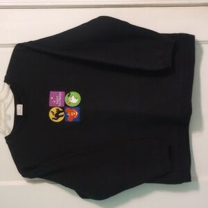 Disney Store Fleece Halloween Embroidered Sweatshirt